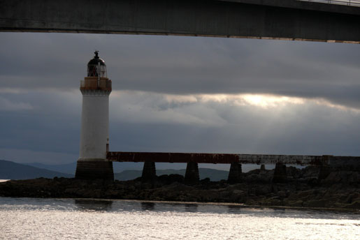 Švyturys po Skye salos tiltu