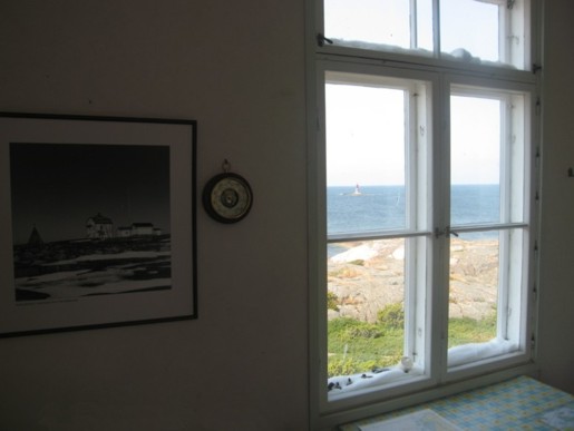 Vaizdas pro sodybos langą